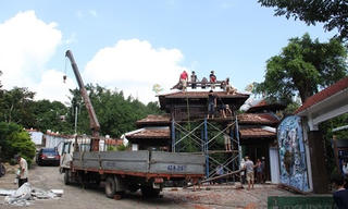 Tiếp tục gia hạn thời gian tháo dỡ biệt phủ của đại gia vàng