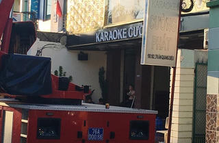 Cháy quán karaoke lúc rạng sáng, thiệt hại hàng tỷ đồng