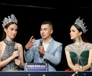 Hoa hậu chuyển giới Thái Lan Yoshi Rinrada chính thức về nhà chung với Hương Giang