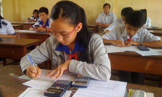 Máy tính cầm tay được mang vào kỳ thi THPT Quốc gia