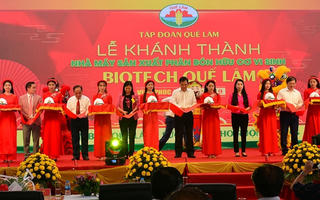 Khánh thành nhà máy sản xuất phân bón hữu cơ vi sinh Quế Lâm Biotech tại Vĩnh Phúc