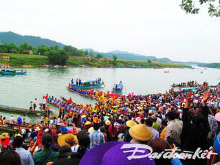 Hội thi cá trắm và đua thuyền sông Son năm 2018