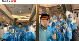 Văn Hậu nói lời cảm ơn sau khi trở về Việt Nam