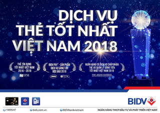 Tri ân chủ thẻ BIDV với nhiều ưu đãi hấp dẫn