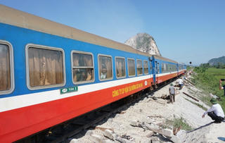 Tàu SE5 gặp sự cố do đứt vòi hãm