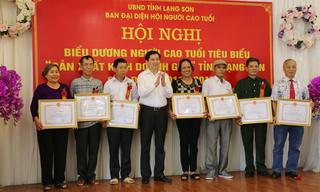 Biểu dương, khen thưởng người cao tuổi làm kinh tế giỏi