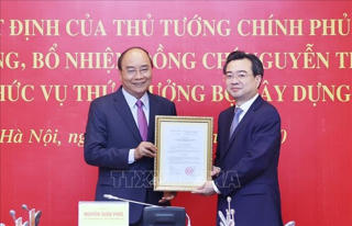 Ông Nguyễn Thanh Nghị chính thức giữ chức Thứ trưởng Bộ Xây dựng