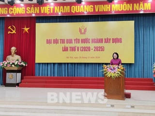 Phó Chủ tịch nước dự Đại hội Thi đua yêu nước ngành Xây dựng