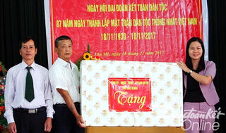 Tân Mỹ rộng ràng ngày hội kết đoàn
