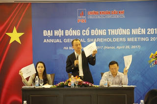 PSI tổ chức thành công Đại hội đồng cổ đông 2017