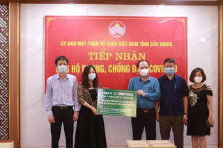 Mặt trận Bắc Giang: Kêu gọi toàn dân tham gia phòng, chống dịch