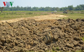 Quảng Nam: Dừng phương án cải tạo đồng ruộng tận thu khoáng sản