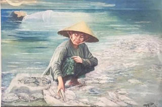 Hội VHNT tỉnh Trà Vinh đòi tịch thu bức tranh vẽ về nạn cá chết