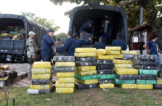 Ecuador thu giữ lượng lớn ma túy