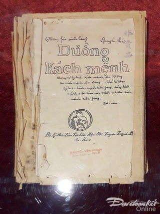 Ánh sáng từ ‘Đường Kách mệnh’
