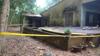 Xác định nghi can làm cháu bé 4 tháng tuổi ngã xuống bể cá