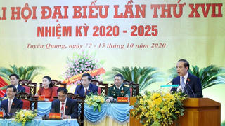 [ẢNH] Khai mạc Đại hội đại biểu Đảng bộ tỉnh Tuyên Quang lần thứ XVI