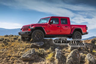 Jeep Gladiator chuẩn bị gia nhập phân khúc bán tải
