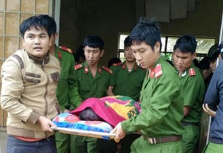 Một chiến sĩ công an hi sinh khi làm nhiệm vụ