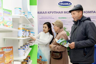 Sản phẩm Vinamilk dành được nhiều tình cảm của người dân Matxcova