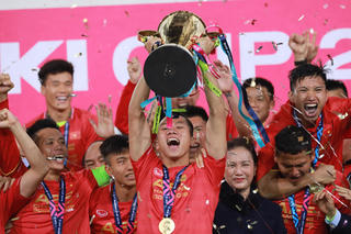 Chiến tích của bóng đá Việt Nam được vinh danh là sự kiện thể thao tiêu biểu năm 2018