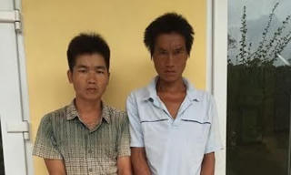 Vượt sông mùa lũ mang ma túy vào Việt Nam