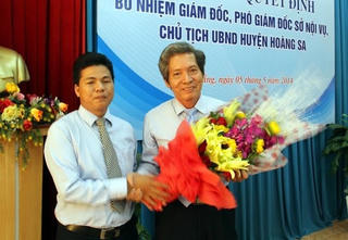 Huyện Hoàng Sa có Chủ tịch mới