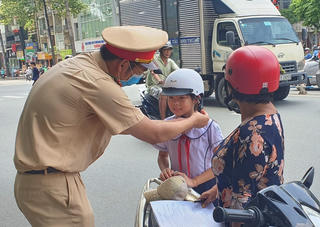 Gia Lai: Thực hiện hiệu quả mô hình kiểm soát giao thông học đường