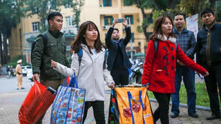 Nhiều sinh viên đại học được nghỉ Tết Nguyên đán gần 1 tháng