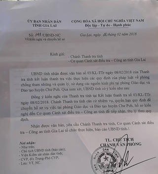 Điều tra 3 cán bộ giáo dục trục lợi 6 tỷ tiền hỗ trợ học sinh