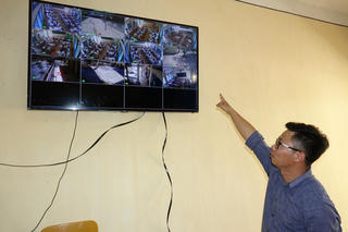 Ngôi trường miền núi lắp camera