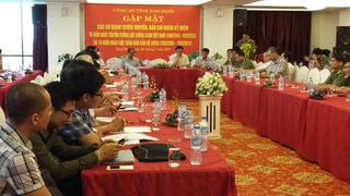 Nam Định: GĐ CA tỉnh nhắc các đơn vị cần “cởi mở” với báo chí