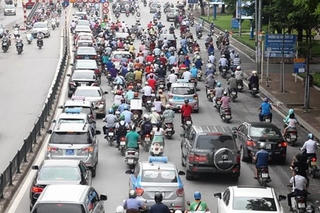 Bộ Giao thông Vận tải ủng hộ đề án cấm xe máy tại Hà Nội, TP HCM