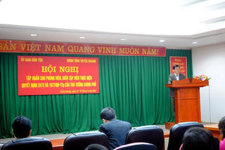 Tập huấn cho phóng viên, biên tập viên viết về dân tộc miền núi