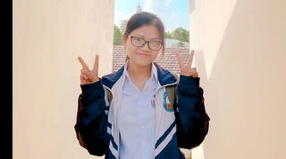 Nữ sinh vùng quê Quảng Ngãi đạt điểm 10 môn Toán