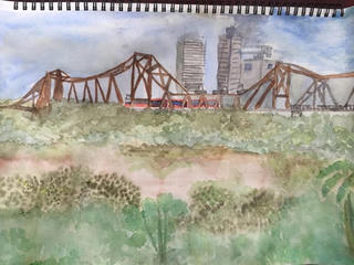 Triển lãm 'Ký họa Hà Nội 2017'