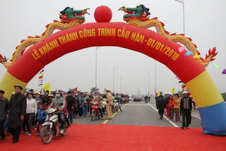 Hải Phòng: Đưa vào sử dụng 2 cây cầu mới trong ngày đầu năm