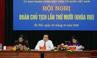 Hội nghị Đoàn Chủ tịch lần thứ 10 khóa VIII