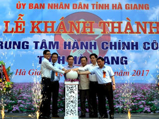 Bắc Quang (Hà Giang): Ra mắt Trung tâm phục vụ hành chính công huyện