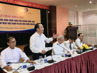 Đồng hành cùng dân tộc - xu hướng chủ đạo trong hoạt động của Công giáo