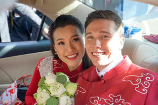 Chồng Tây ly hôn Á hậu Hoàng Oanh vì lý do gì?