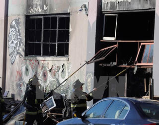 Mỹ: 40 người có thể đã thiệt mạng trong một vụ cháy kinh hoàng