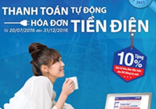 Thuận tiện như trả tiền điện với BIDV