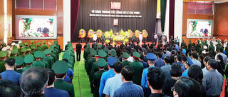 Lễ truy điệu nguyên Tổng Bí thư Lê Khả Phiêu tại Thanh Hóa