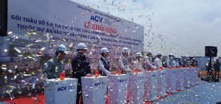 Thi công cọc công trình nhà ga hành khách sân bay Long Thành giai đoạn 1