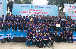 10.000 lượt sinh viên tình nguyện tham gia 'Tiếp sức mùa thi 2017'