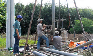 Đánh giá việc khai thác nước tác động đến sụt lún