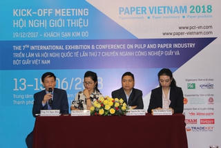 Doanh nghiệp của 10 nước tham gia triển lãm Paper Vietnam 2018