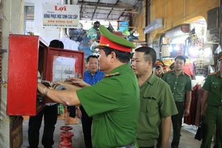 Hải Phòng: Mới có 9 trong tổng số hàng trăm chợ đạt chuẩn về PCCC 
