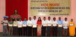 3 năm xã hội hóa giáo dục, Hậu Giang thu 250 tỷ đồng